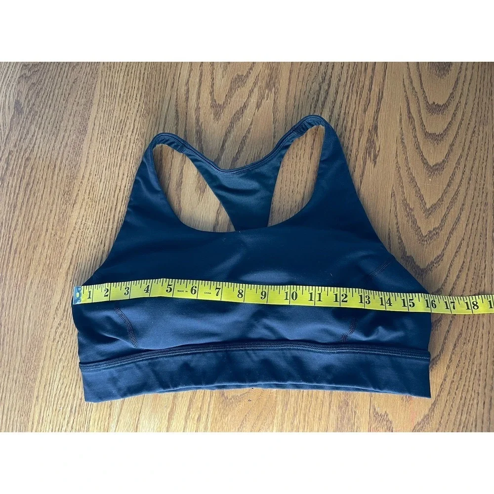 Lululemon Luxtreme Strappy Racerback Sports Bra Sz 10 PTP 16